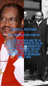 Bishop G. E. (that's Gilbert Earl) Patterson is not only remembered here in  the Greater Memphis Community as everybody's Bishop, a preaching phenom, a  prolific expositor of the Old Testament, dynamic and