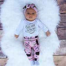 Hello World I M Here Three Or Four Piece Baby Girl Pants And Tshirt Set Choose The 3pc Optio Baby Girl Outfits Newborn Winter Baby Clothes Baby Girl Clothes