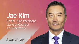 🎉 We're thrilled to announce Jae Kim as Lumentum's new Senior Vice  President, General Counsel, and Corporate Secretary. Bringing over 25 years  of legal expertise in the tech industry, Jae is poised