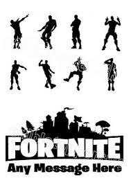 Most of the birthday cakes can be found in each of the main locations around the map and close to main locations. A5 Edible Fortnite Logo With 8 Fortnite Silhouettes Cake Topper Ebay