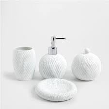 11 99 gbp 19 99 gbp. White Porcelain Bathroom Set Bathroom New Collection Zara Home United States White Bathroom Accessories Zara Home Bathroom Sets