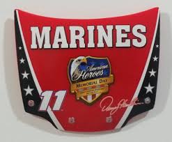 Until now you could only wonder. 2007 Action Racing Nascar 11 Denny Hamlin Marines American Heroes Memorial Day 1 24 Scale Hood Magnet Racing Collectible Memorial Day Nascar Diecast Nascar