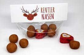 Ich hab reagenzgläser mit braunen schokodrops gefüllt und dazu ein rotes gelegt. Diy Rentiernasen Machen Last Minute Geschenkidee Zu Weihnachten