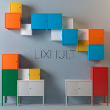 3d Model Ikea Lixhult 3d Model Kids Bedroom Furniture Ikea Exterior Decor