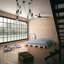 Vintage industrial pendant lighting uk. 51 Industrial Bedroom Ideas Picture Inspiration And Tips Home Decor Bliss