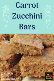 Carrot is manly used in soups, salads, and desserts. Carrot Zucchini Bars Zucchini Bars Eat Recipes