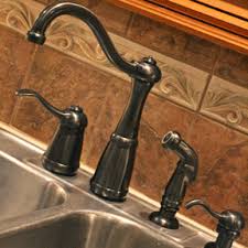 bronze kitchen faucet