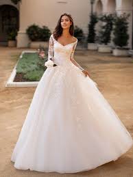 A Line Wedding Gown J6749 From The Moonlight Collection In 2020 Lacy Wedding Dresses A Line Wedding Dress Wedding Dresses Lace