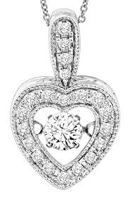 Diamond Heart Pendant