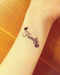 Family Tattoo Small Tattoo Heart Paw Small Tattoo Cost Tattoos For Women Small Meaningful Family Tattoos
