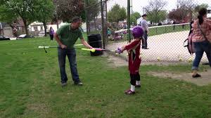 This is a long stick with a ball fixed to the end of it. Softball Baseball Training Hitting Stick Youtube
