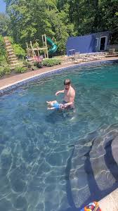 28, 2020, in an indoor pool at a friend's house. 6o Cqba2uxnw4m