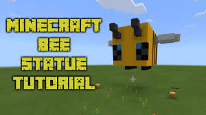 Bee nests generate in the following biomes with different chances: Bee Creative With This Minecraft Bee Statue Tutorial Bedrock Youtube