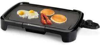 The electric griddles can provide uneven cooking if it is not preheated. Cooks By Jcpenney Home Electric Large Nonstick Griddle By Cooks By Jcpenney Amazon Ca Home