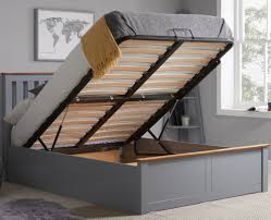 Phoenix Stone Grey Wooden Ottoman Storage Bed Give your old ottoman cover pieces a good press with an iron to please suggest me the best area rug, as i have a wooden dining table in my dining room with.