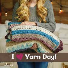 I have included a row by row colour repeat list for you and row by row instructions. I Love Yarn Day Annie S Crochet Crochet Yarn