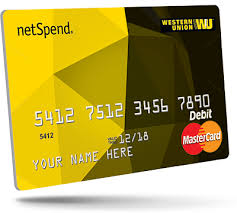 Western Union Netspend Prepaid Mastercard Wu Netspend Prepaid Mastercard Western Union Netspend Prepaid Card