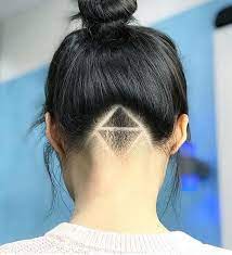 A Cute Undercut For Long Hair Women Hairstyle Undercut Long Hair Long Hair Styles Shaved Long Hair