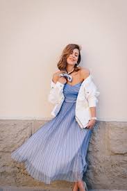 Guess Junior Girls Blue Chiffon Polka Dot Dress