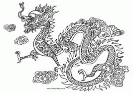 Keep your kids busy doing something fun and creative by printing out free coloring pages. Chinese Dragon Colouring Page
