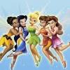 Her yellow hair and green dress are very easy to color. 1