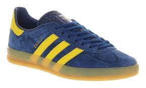 adidas Gazelle Indoor Royal Blue Yellow for Men - Lyst