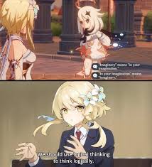 This Is Beyond Science Genshin Impact Anime Funny Anime Jokes Anime Memes