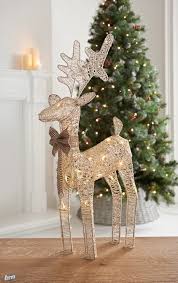 Light Up Reindeer This Stunning Light Up Reindeer Will Accessorise Any Room In Your Home At Chris Reindeer Decorations Christmas Spirit Christmas Decorations