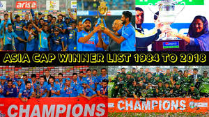 Asia cup winner list 1984 to 2018. Asia Cup Winner List 1984 To 2018 Champions Team Runner Up Most Winner List Youtube