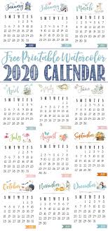Free Printable 2020 Desk Calendar Free Printable Calendar Calendar Printables Printable Calendar