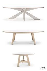 de collecties van arp design ovale eettafels witte eettafel tafels