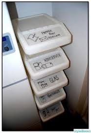 Ikea Sortera Stackable Bins With Lids To Sort Recycling Home Organisation Pantry Interior Home Diy