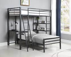Commonly used for space efficient minimal individual or shared. Hadley Workstation Loft Bed Twin Bed 400962t Kids Beds Midtown Outlet Home Furnishings