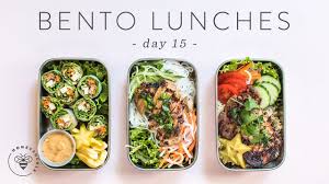Healthy recipe vietnamese vegetable spring rolls. 3 Healthy Vietnamese Bento Box Lunches Day 15 Honeysuckle Youtube