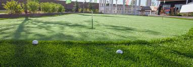 This video provides you an in depth overview of the process involved and how to. Artificial Turf Grass Edmonton Backyard Golf Putting Green Installation