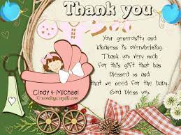 We did not find results for: Thank You Messages For Baby Shower Messages And Gifts Wordings And Messages