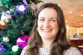 Santa flies in to check out St Andrew Square