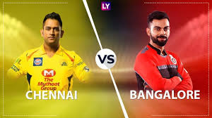 Royal challengers bangalore beat kolkata knight riders by 38 runs. Csk Vs Rcb Live Score Updates Ipl 2020 Catch Live Scorecard And Commentary Of Chennai Super Kings Vs Royal Challengers Bangalore Zee5 News