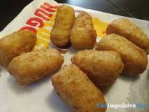 How many calories are in a 8 piece Jalapeno Popper from Burger King?