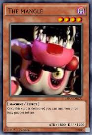 The Mangle Fake Pokemon Cards Fnaf Funny Fnaf