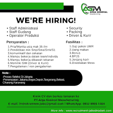 Check spelling or type a new query. Loker Driver Cikarang Karawang Info Lowongan Kerja Gratis