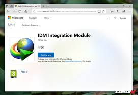 Now you'll need to manually install idm extension in microsoft open microsoft edge and open following url in edge to launch official web page of idm integration module extension available in microsoft store website Microsoft Edge Ä'a Há»— Trá»£ Internet Download Manager Va Ä'ay Ä'á»ƒ Cach Sá»­ Dá»¥ng