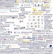 Sonic Sprites By Superdarkshadic On Deviantart Sprite Deviantart Sonic
