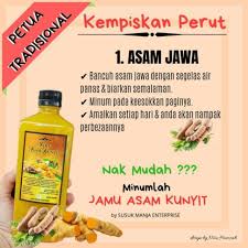 Jamu Asam Kunyit Susuk Manja Air Kunyit Ikhtiar Hamil Jamu Untuk Berpantang Shopee Malaysia