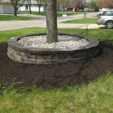 There are lots of materials to choose from. Tree Rings Lanedscaping Ideas Photos Houzz