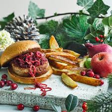 Plenty of roast and mash potatoes (if you count them as veggies), either boiled or roasted parsnips, carrots, cauliflower cheese, boiled new potatoes and peas. Gousto Gousto Recipes Turkey Burger Recipes Burger Recipes