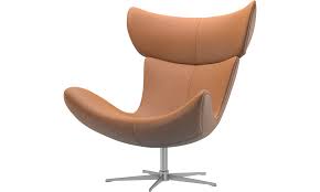 As new materials black estoril leather measurements height: Armchairs Imola Chair With Swivel Function Boconcept