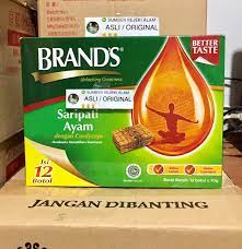 Brand's® essence of chicken diproduksi di pabrik berstandar internasional milik cerebos. Brand Sari Pati Ayam Cordyceps Ukuran Besar Brands Essence Of Chicken Lazada Indonesia