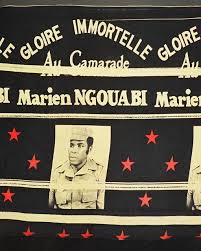 President Marien Ngouabi Congo Funeral Cloth Marie Immortelle
