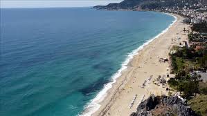 Vacances à la plage en turquie. Turquie Alanya La Plage Cleopatre Prisee Par Des Millions De Touristes